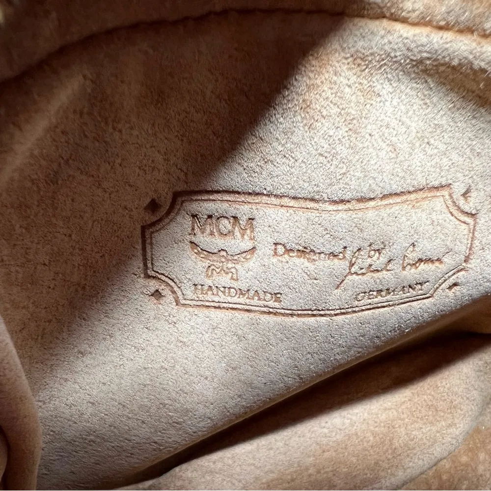 MCM Visetos Crossbody Bum Bag Zippy Pouch Make Up Coin Cosmetic mini bag - Image 13