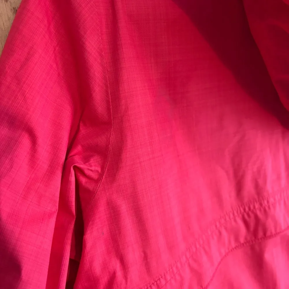 Mountain Hardwear Red Dry Q Evap Waterproof Rain Parka Sz S * Flaws - Image 5