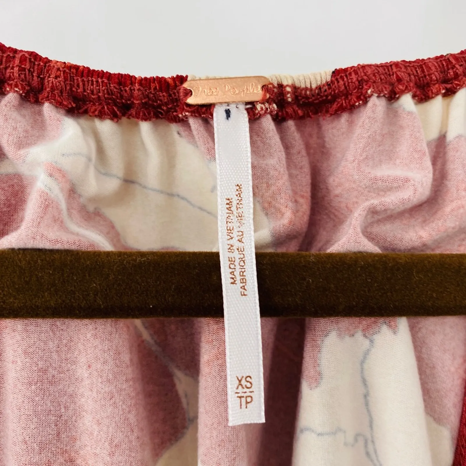 NEW Free People Austyn Jumpsuit Floral Print Ruffle Extra Small Boho Festival - Image 7