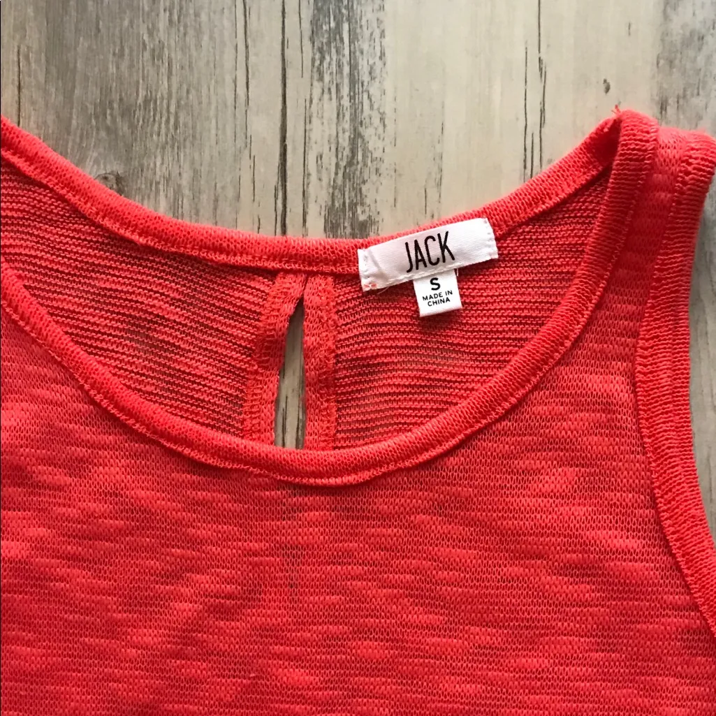Jack by BB Dakota Red Knit tank - Image 3