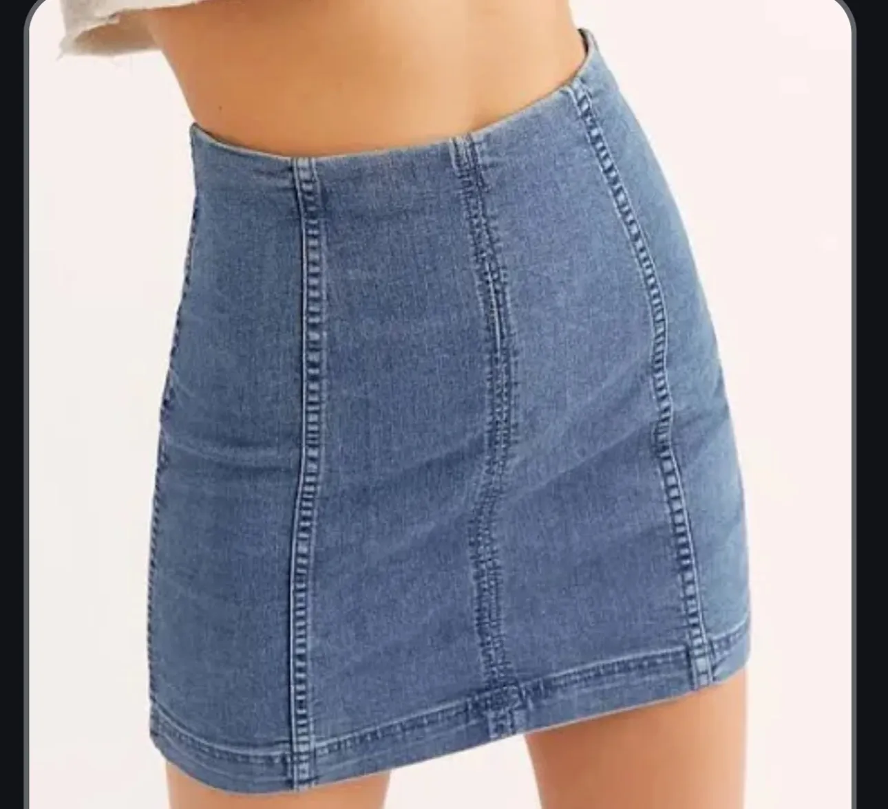 Denim Miniskirt - Image 5