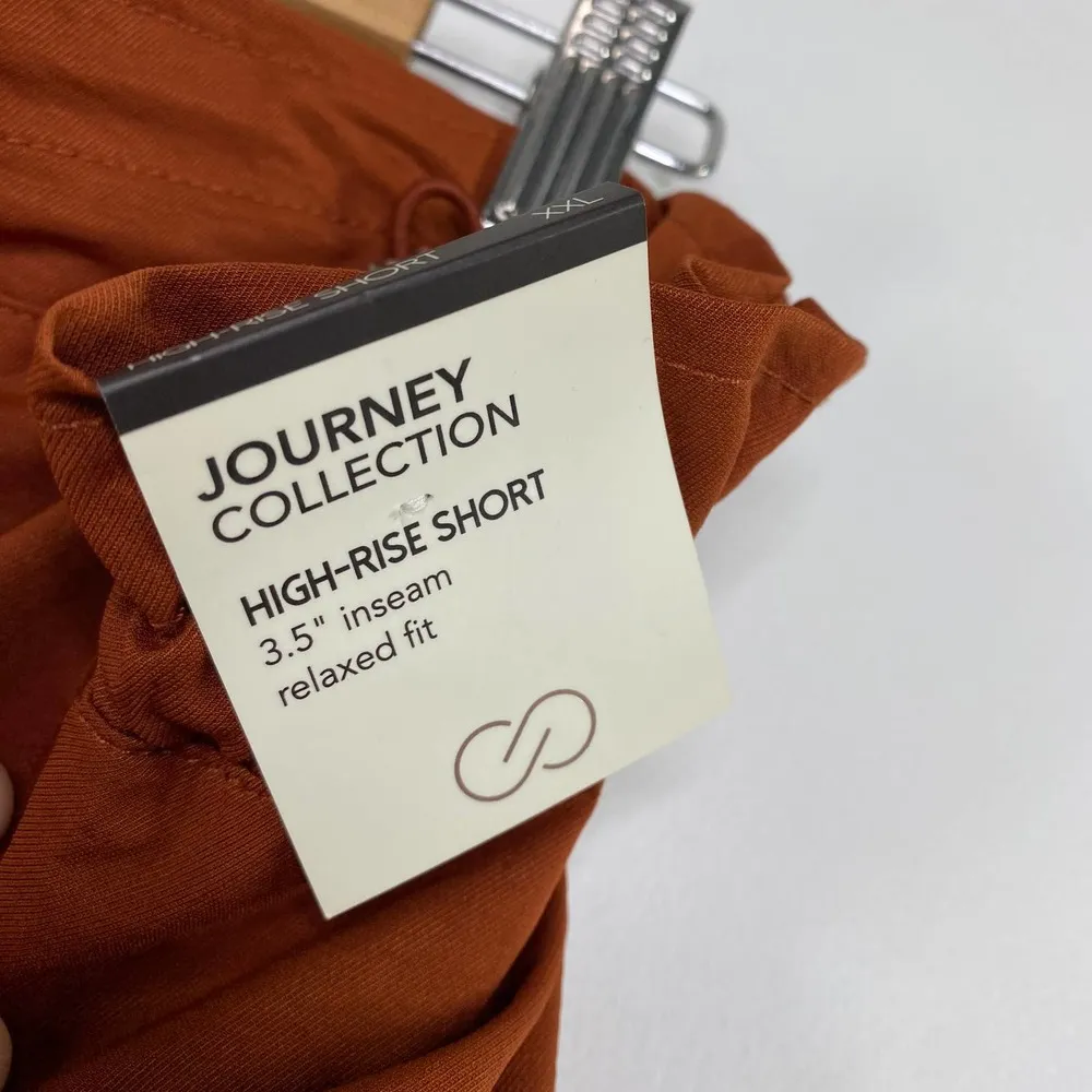 CALIA Carrie Underwood Paperbag Carmelized Walnut Shorts Women's Size XXL NWT - Image 95