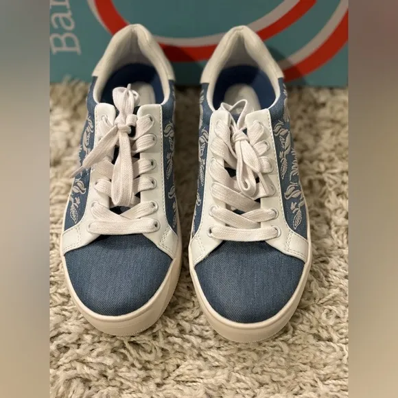 Beartraps Nishelle Blue & White Rebound Technology Support Size 6.5 - Image 2