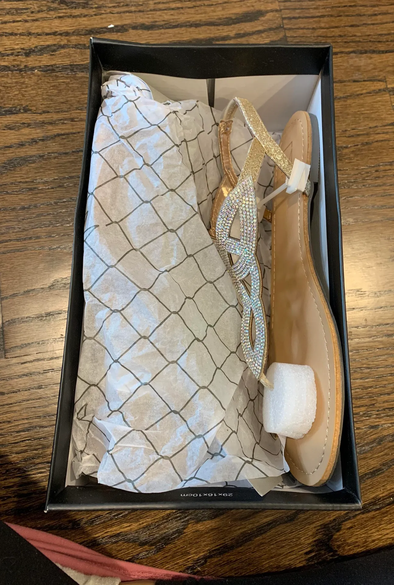 Material Girl Sparkle Sandals NWT - Image 5