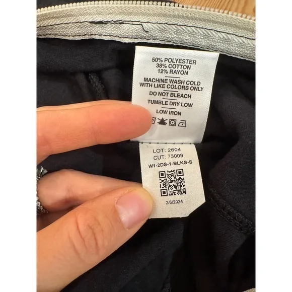 AMERICAN GIANT Black Full Zip Hoodie Lightweight Made in USA Size S - Image 10