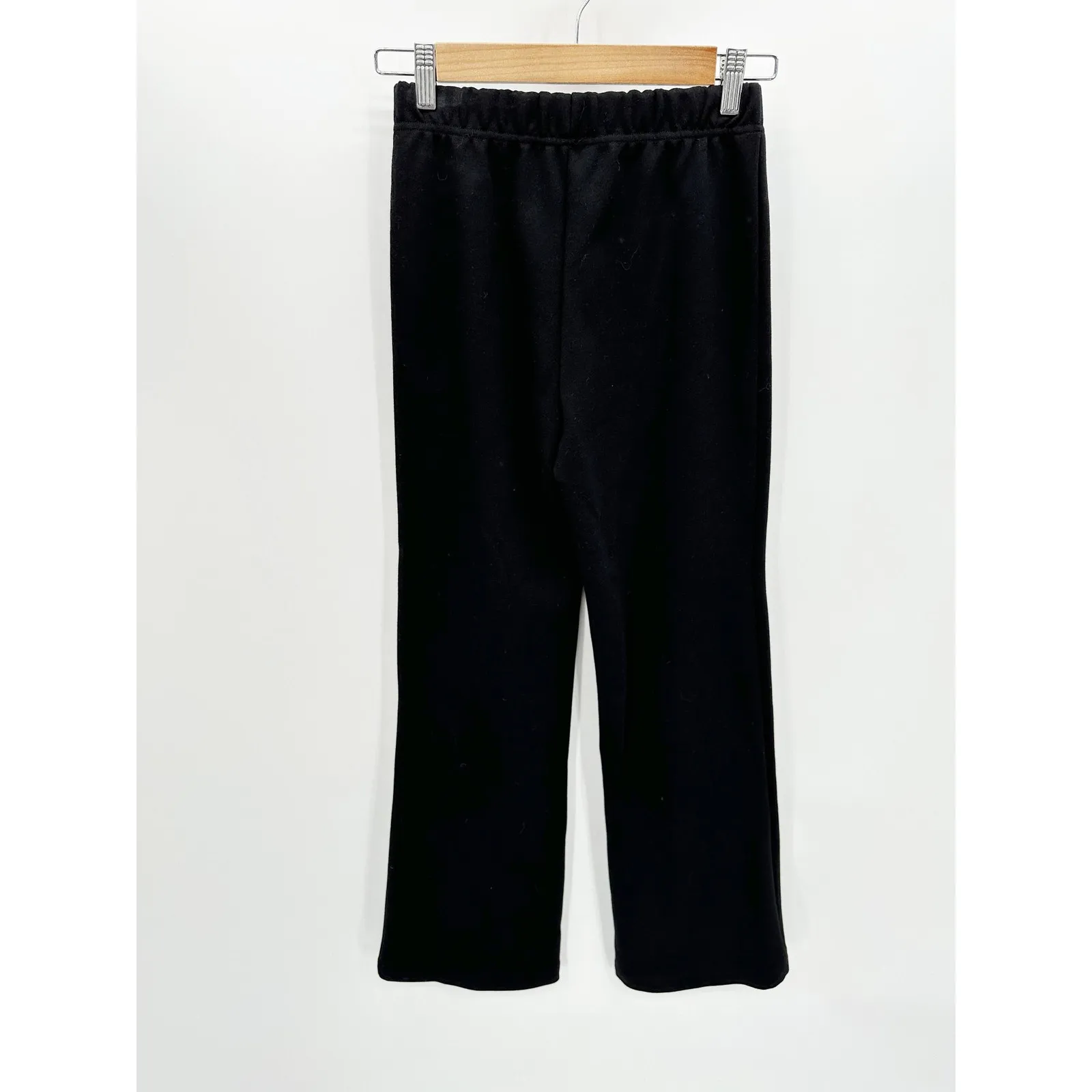 Wonlog Select Solid Black Elastic Waist Sweat Pants Women's Size Long F Small S - Image 6