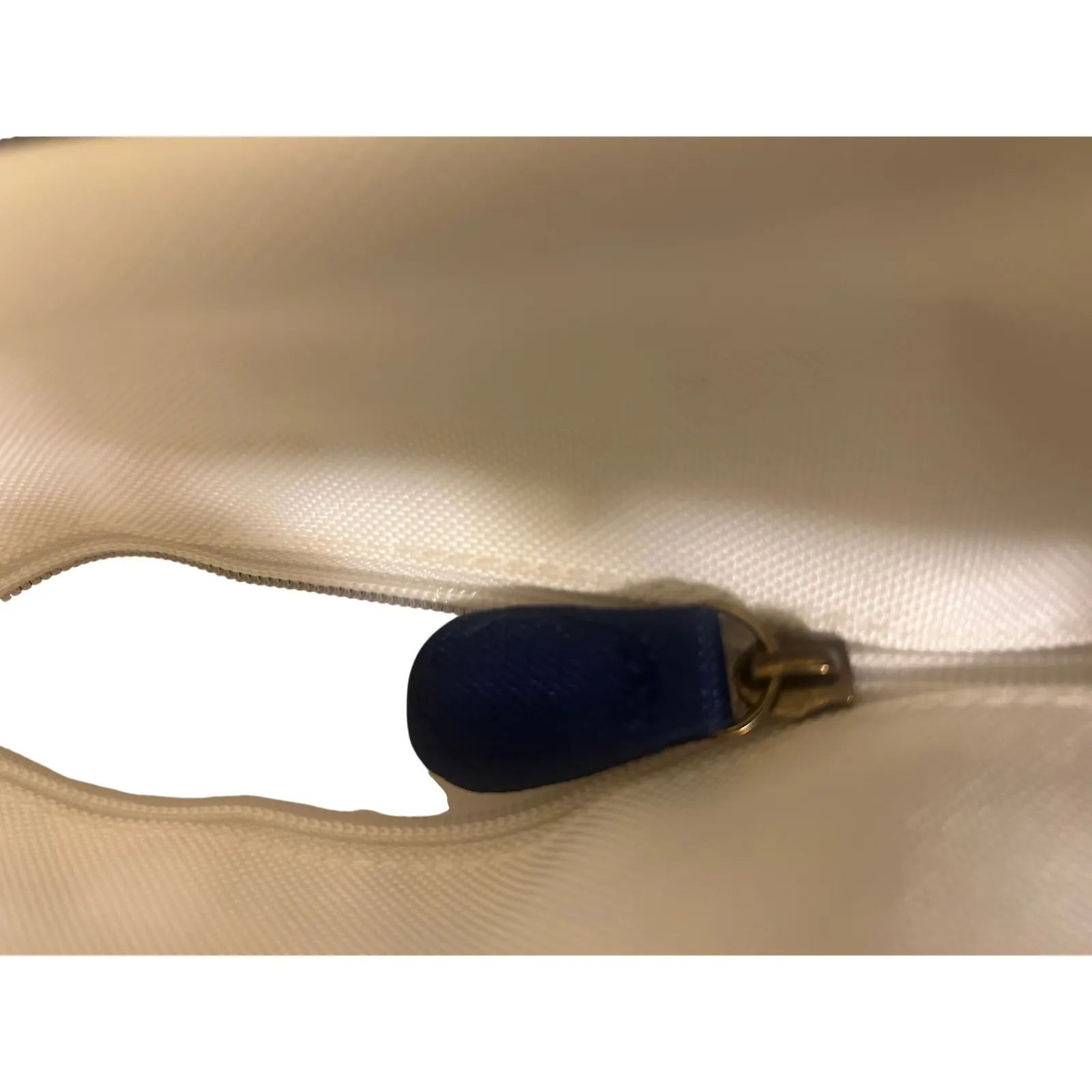 Ralph Lauren Polo Player Diaper Bag Tote White Navy Red Striped Logo - Image 4