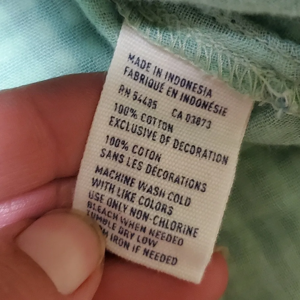 American Eagle button down size 2 - Image 5