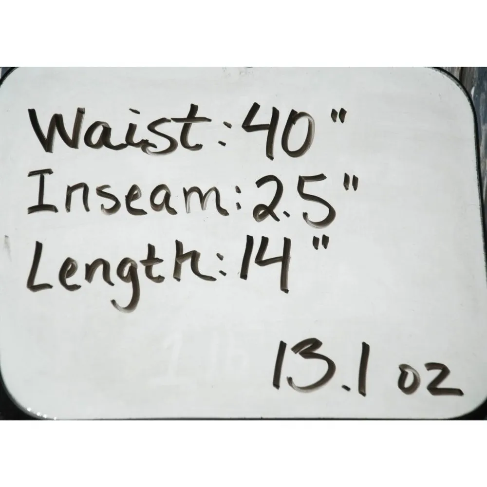 NWT Rue + High Rise Festival Shortie Jean Shorts Size 20 Lace Front Raw Edge Hem Blue - Image 13