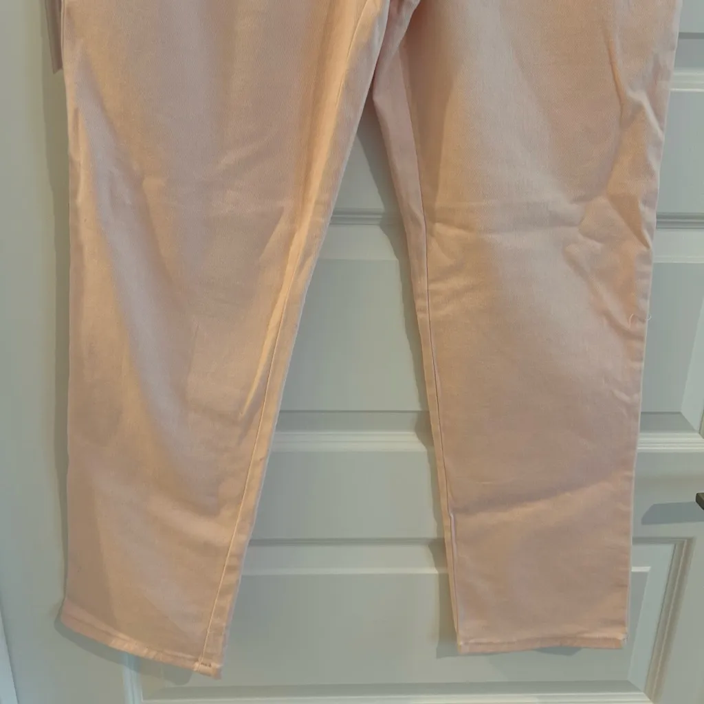 Gloria Vanderbilt SHORT Amanda Pink Jeans Size 12S - Image 3