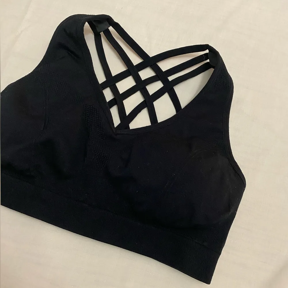 Women’s Sports Bra Black Size M - Image 3