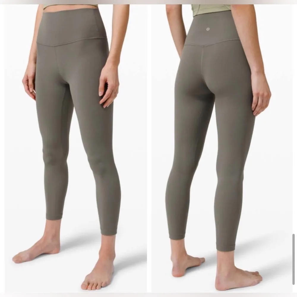 🍋Rare Lululemon Align leggings Sage Grey size 6 - Image 3