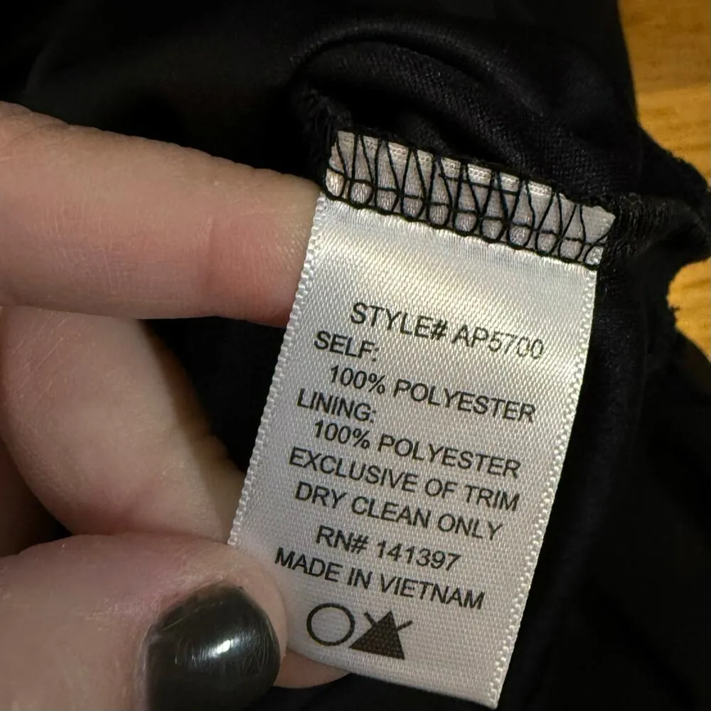 ASTR Womens Large Long Sleeve Plunging Deep V-neck Lace Lined Romper Going Out - Image 8