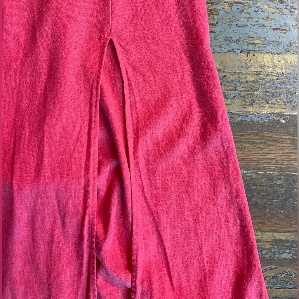 The Fifth Label Fresco Linen Back Tie Cutout Maxi Dress ~ Size Large 💛🍄 - Image 6