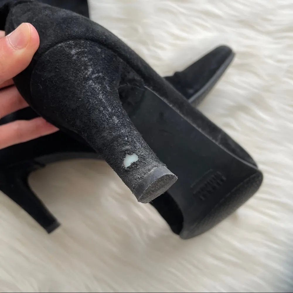 Stuart Weitzman  Pull On Suede Boots - Image 99