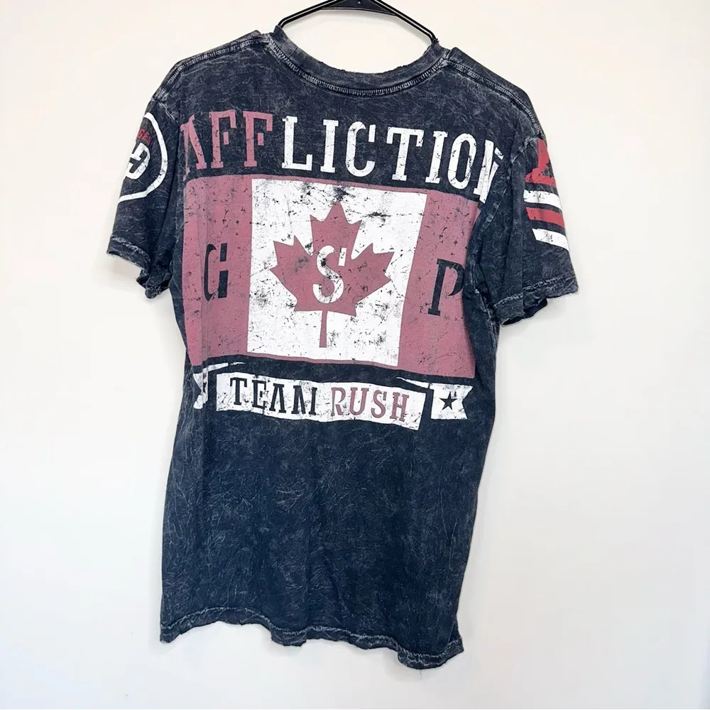 Affliction Distressed Short Sleeve Tee - Image 3