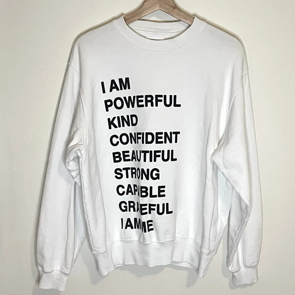 Anine Bing Ramona Empowerment Sweatshirt - Image 3