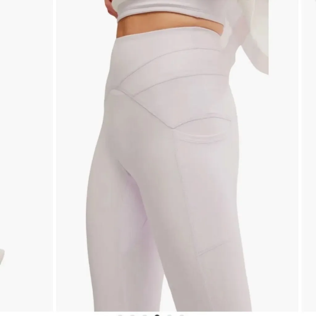 Free People Movement Lavender Mountain Blazing Flare Legging Size L - Image 2