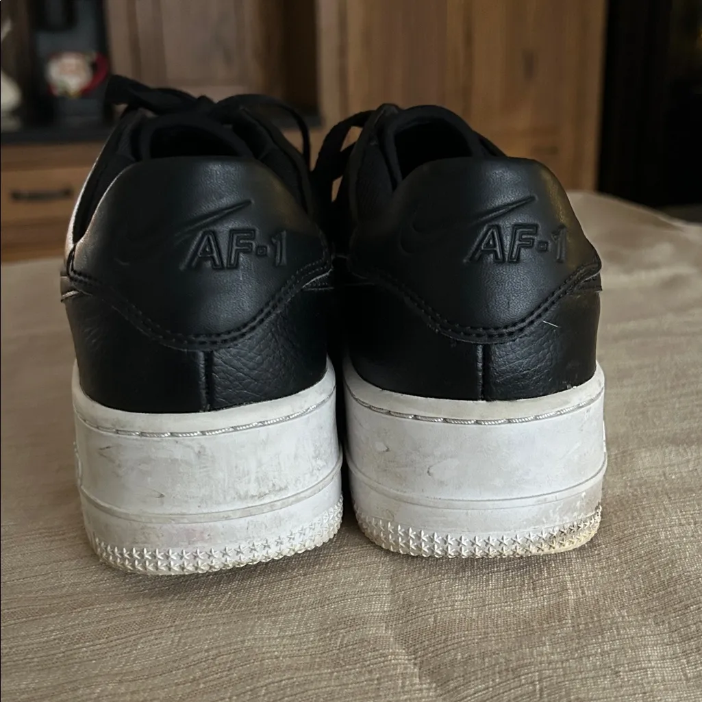 Nike Air Force 1 Sage Low Black Platform Shoes Sneakers Women's Size 10 - Image 5