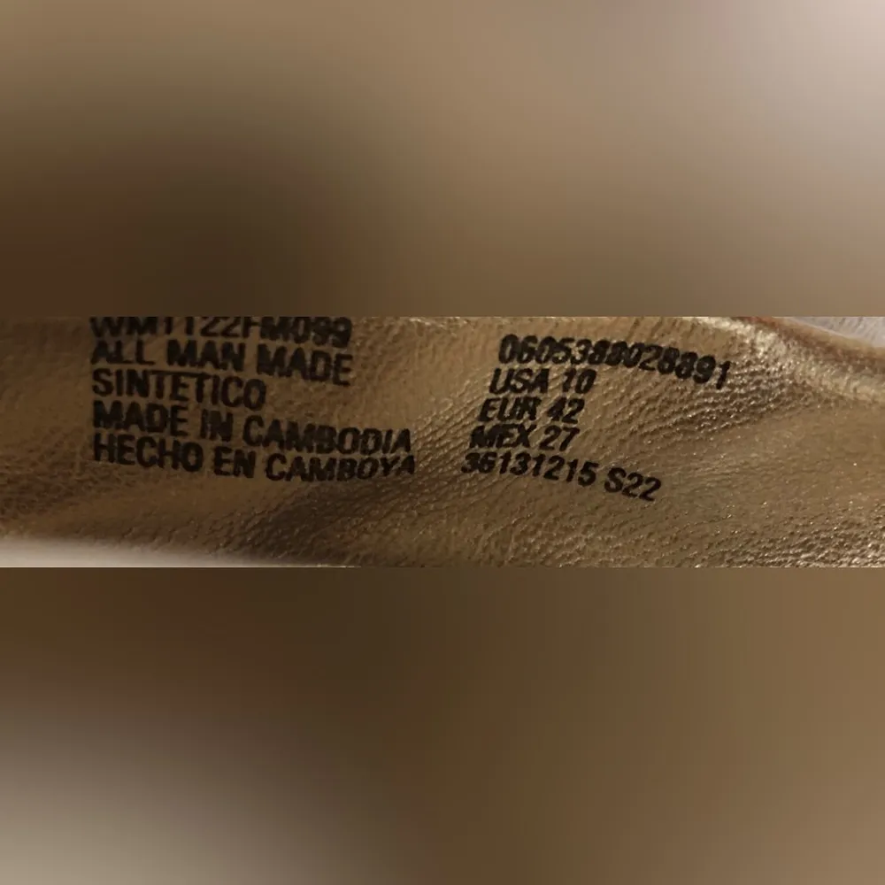 TIME and TRU Womens Comfort Gold Cork Wedge Platform Slip On Sandal Size 10 New - Image 7