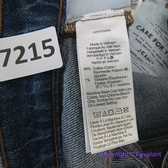 New! Madewell The Perfect Vintage Jean‎ decatur wash, size 26 - Image 15