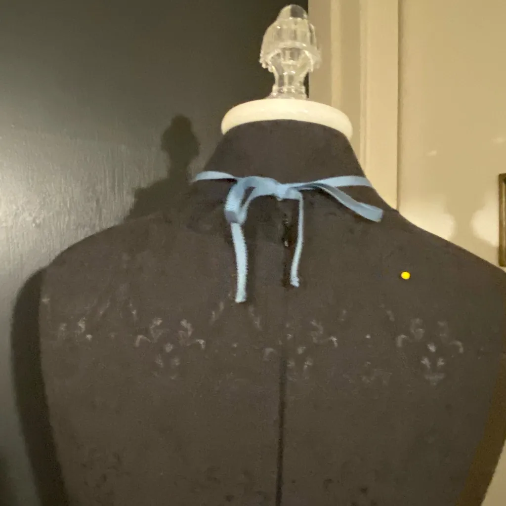 💜 J. Crew Beaded Statement Necklace with Tie Closure - Image 2