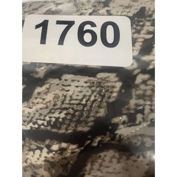 THML Snakeskin Print V neck Tank‎ Top Size XL  Lined - Image 8