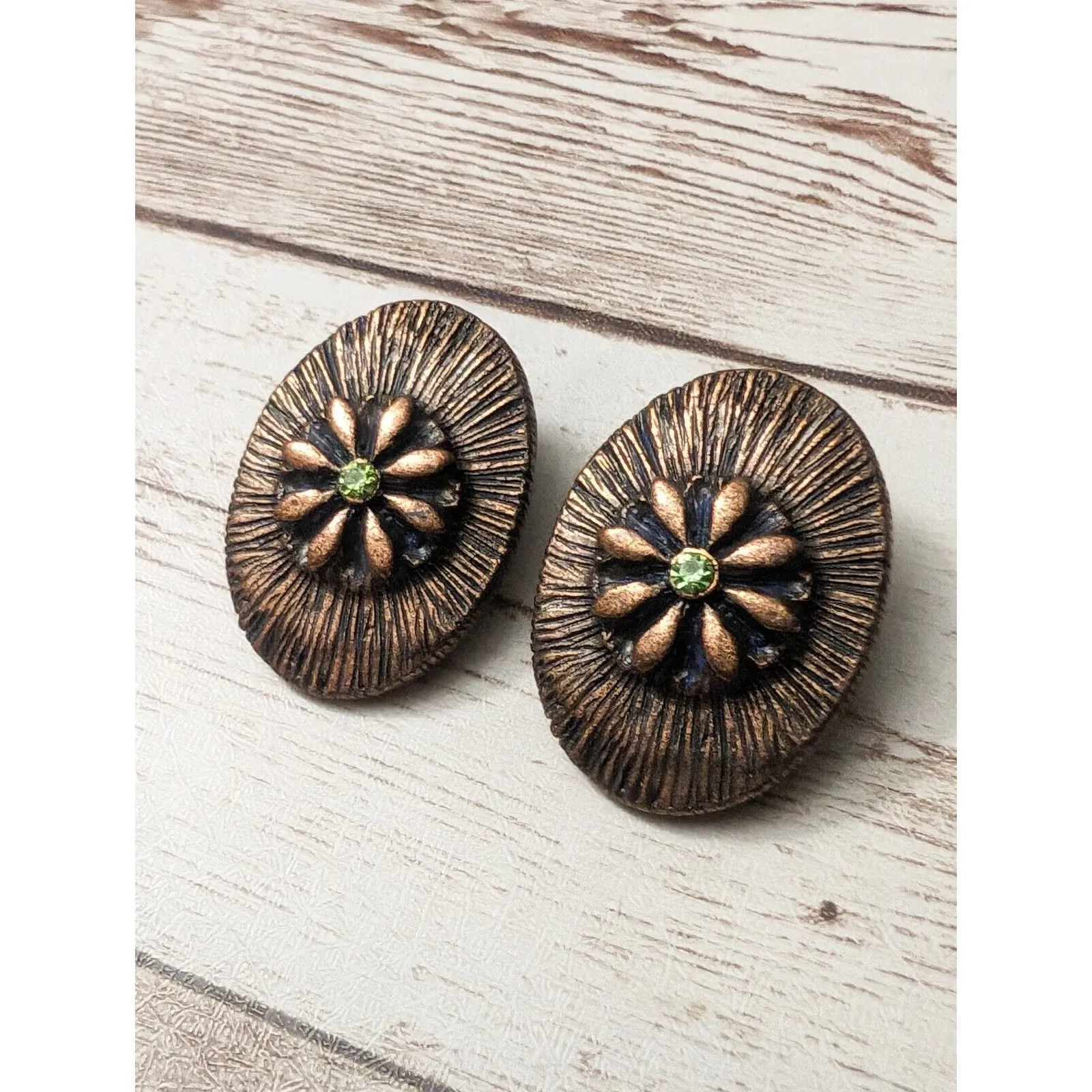 Vintage Clip On Earrings - Image 2