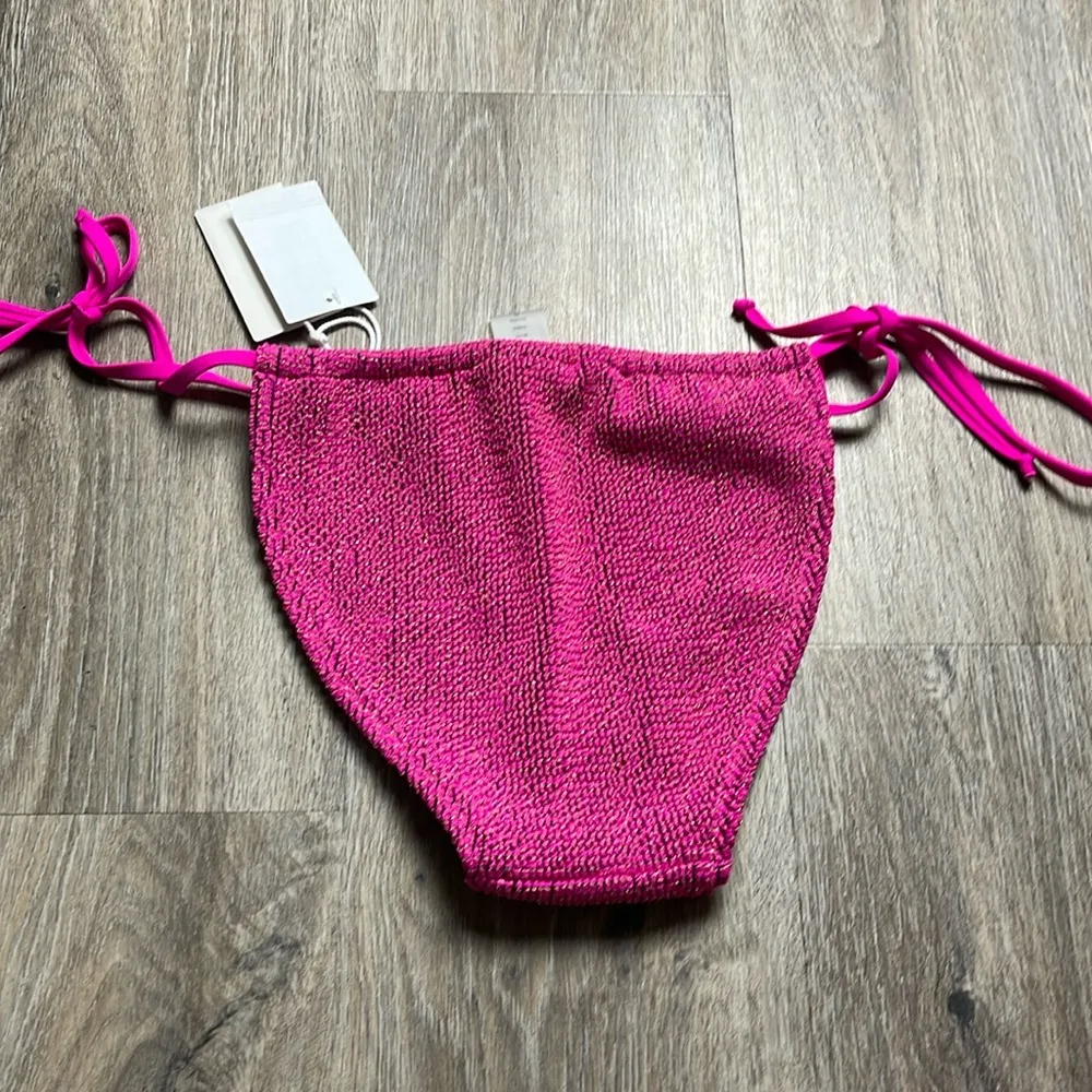Good American Always Fits Bikini Bottom in Fuchsia Size 3/4 (Large-Extta Large) - Image 10