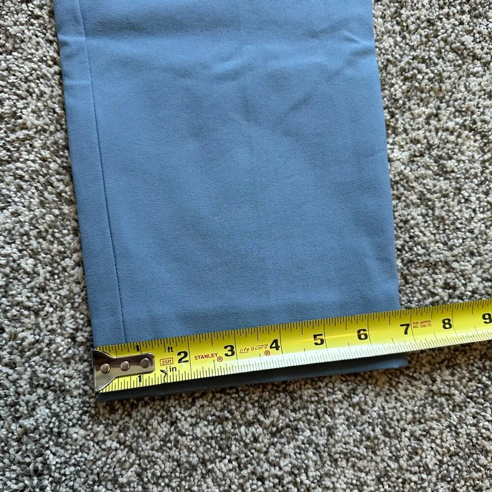 Theory dusty blue skinny dress pants size 12 - Image 10