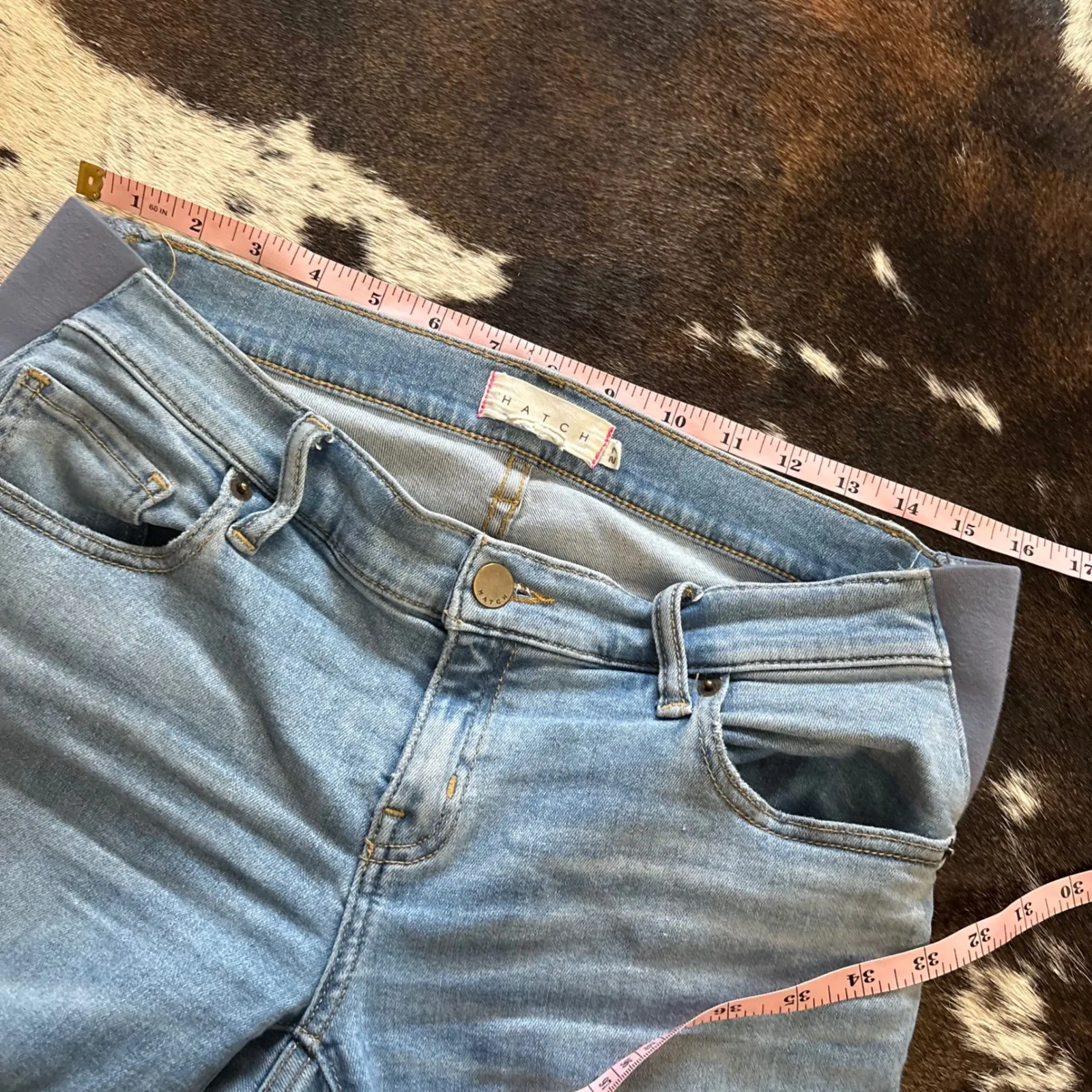 HATCH Maternity Jeans Size 27 - Image 5