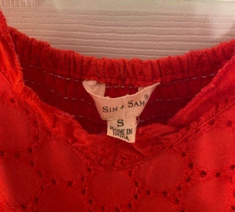 Flowy Red Dress - Image 4