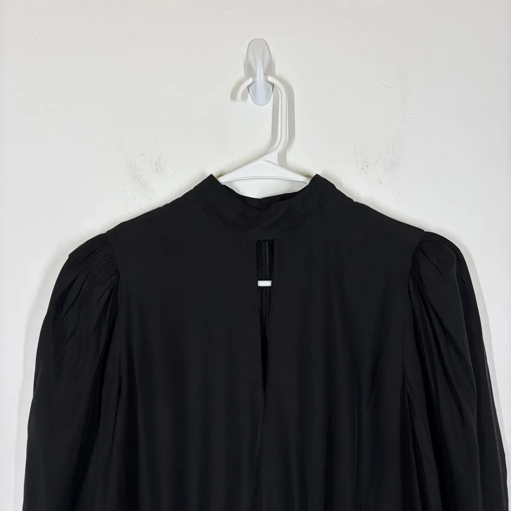 Frame Kyhle Keyhole 100% Silk Blouse Size Small - Image 4