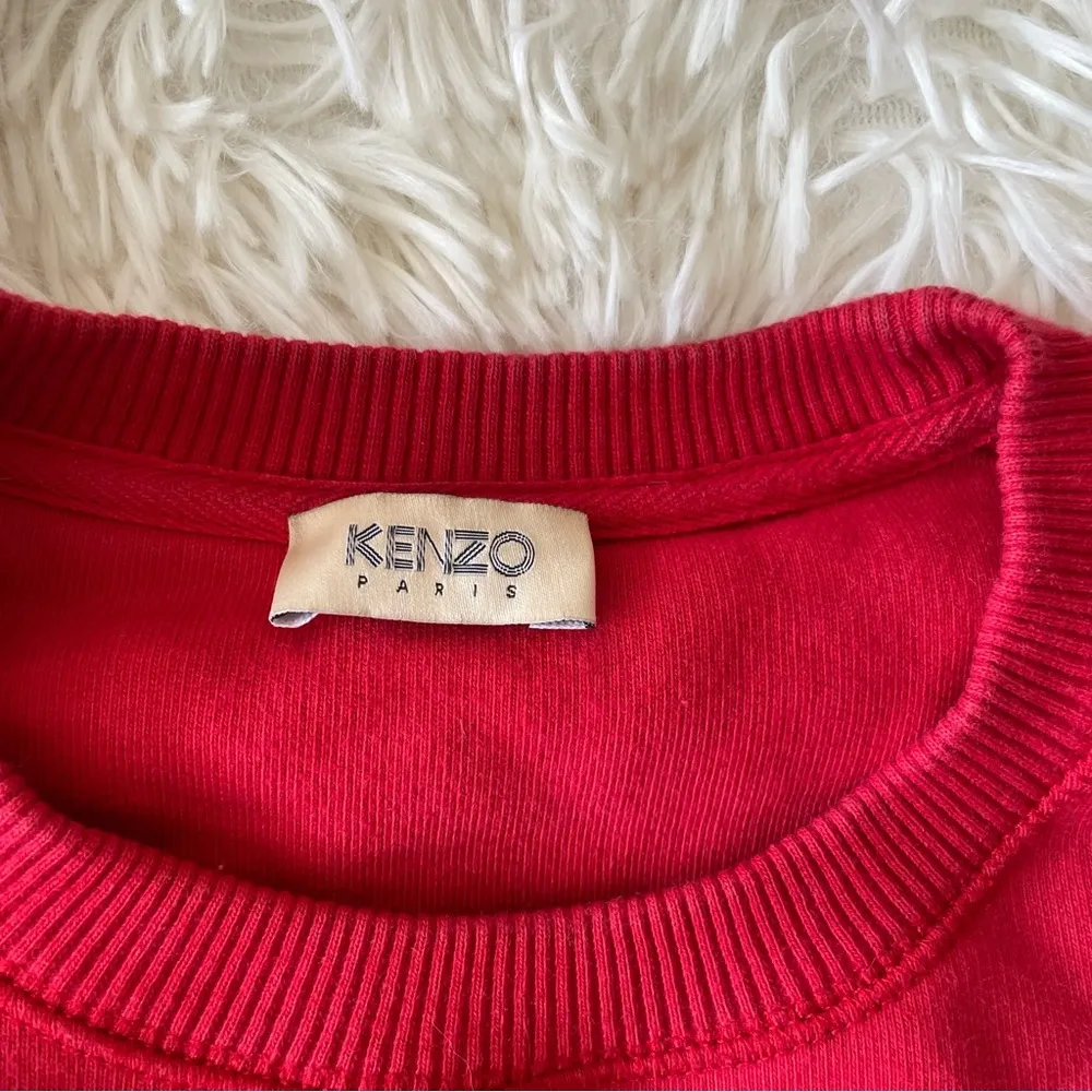 Kenzo Paris rare sample piece logo sweatshirt Red - Image 3