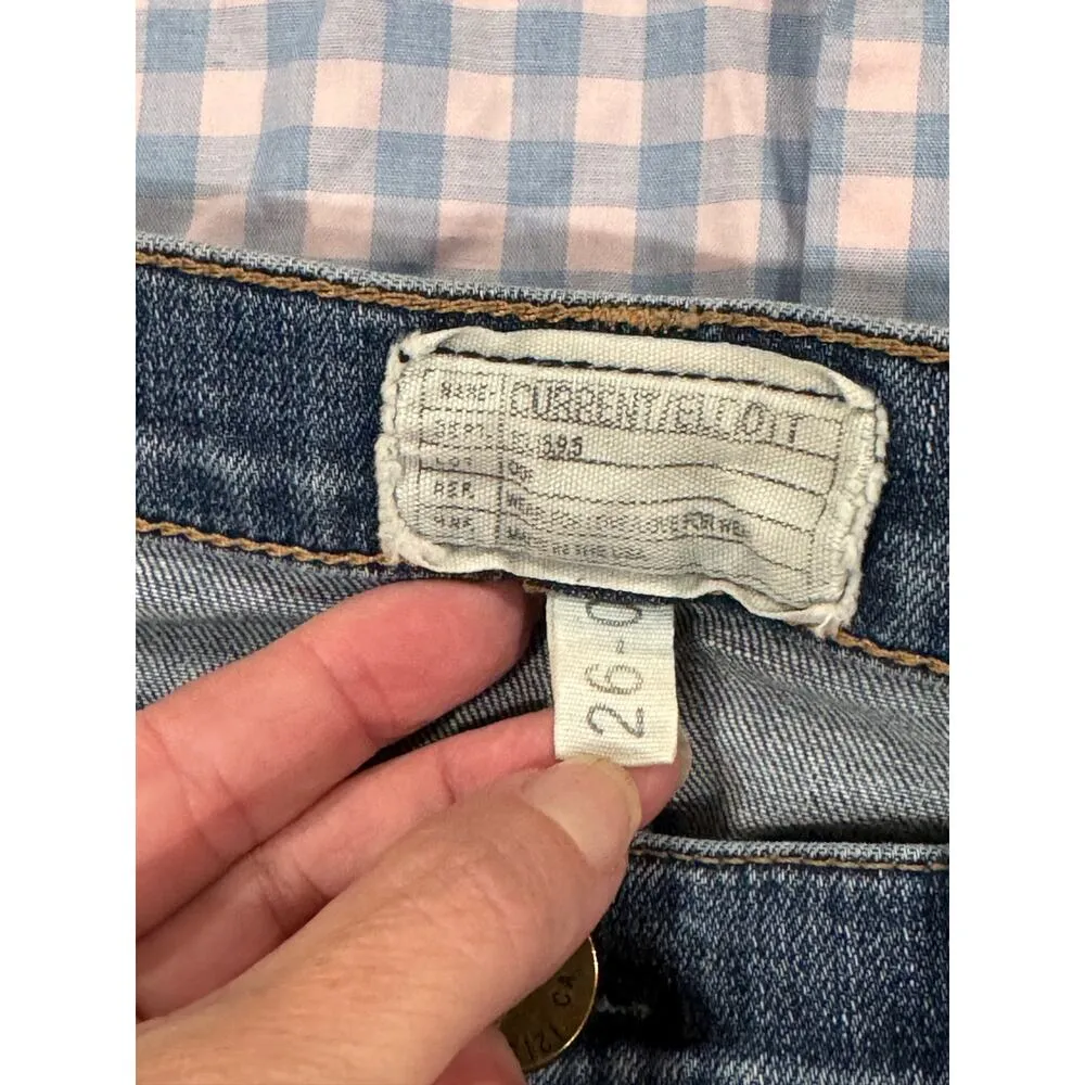 Current Elliot The Ankle Skinny Pixie w/ repair Jeans Size 26 - Image 4