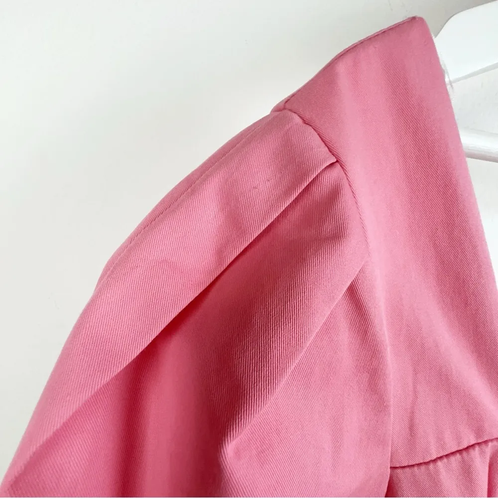 Lost + Wander Pink Garnet Lightweight Denim Mini Dress One Size - Image 4