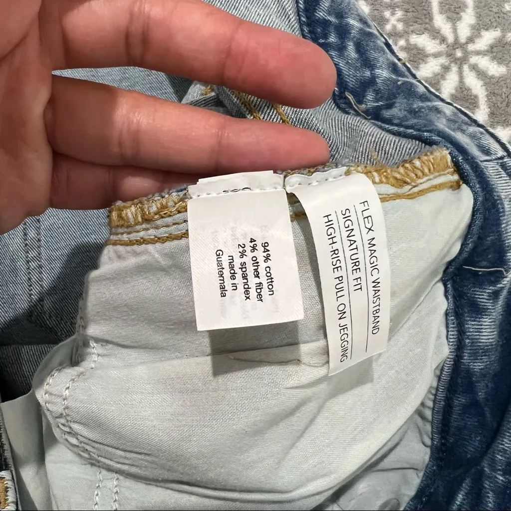 New Lane Bryant High Rise Jeggings Flex Magic‎ Waistband Signature Fit Size 22 - Image 7