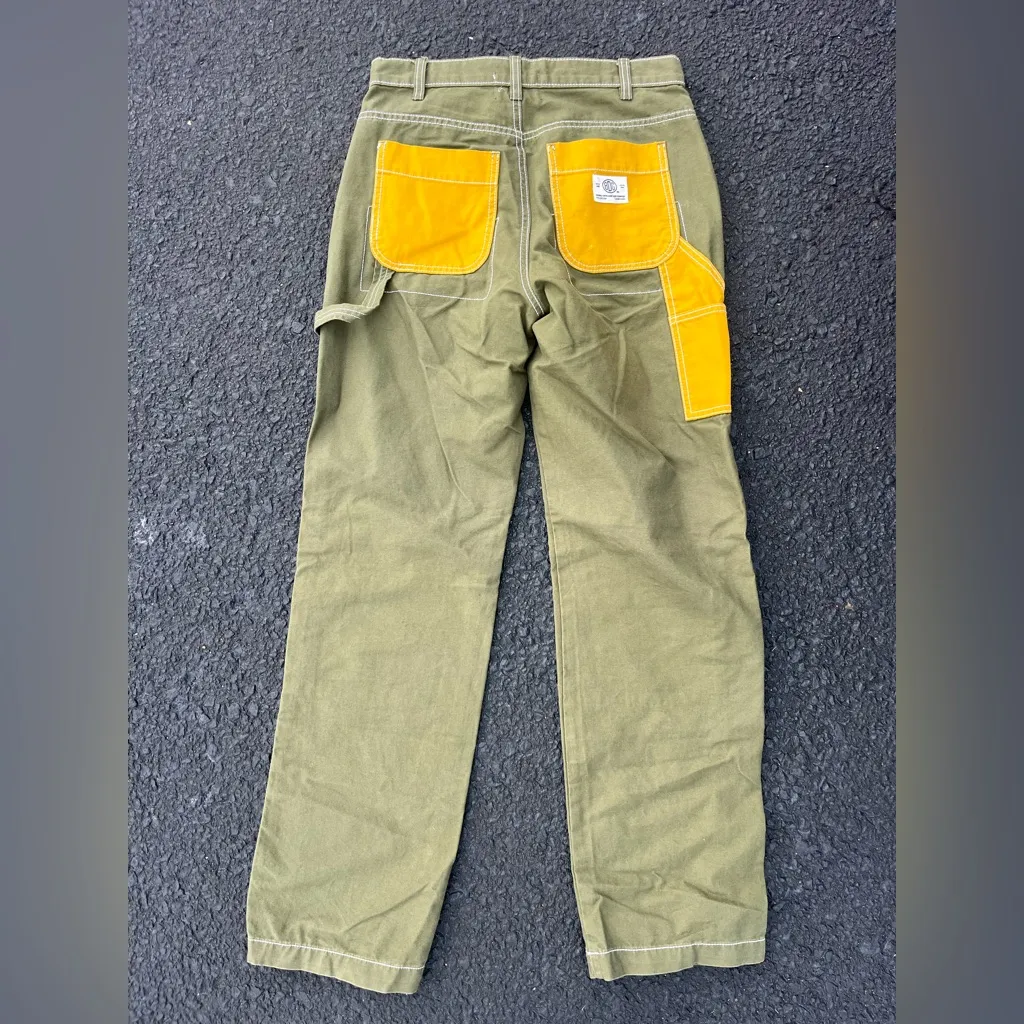 BDG Canvas Colorblock Carpenter Pants - Image 2