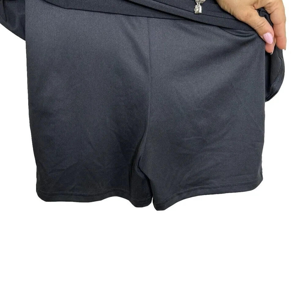 Jcrew Active Dress Woman's‎ black with Shorts Under Size Medium - Image 4