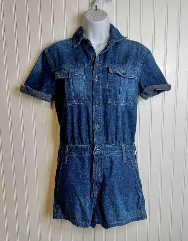 Adriano Goldschmied The Rhoda Denim Utility Romper M45 - Image 4
