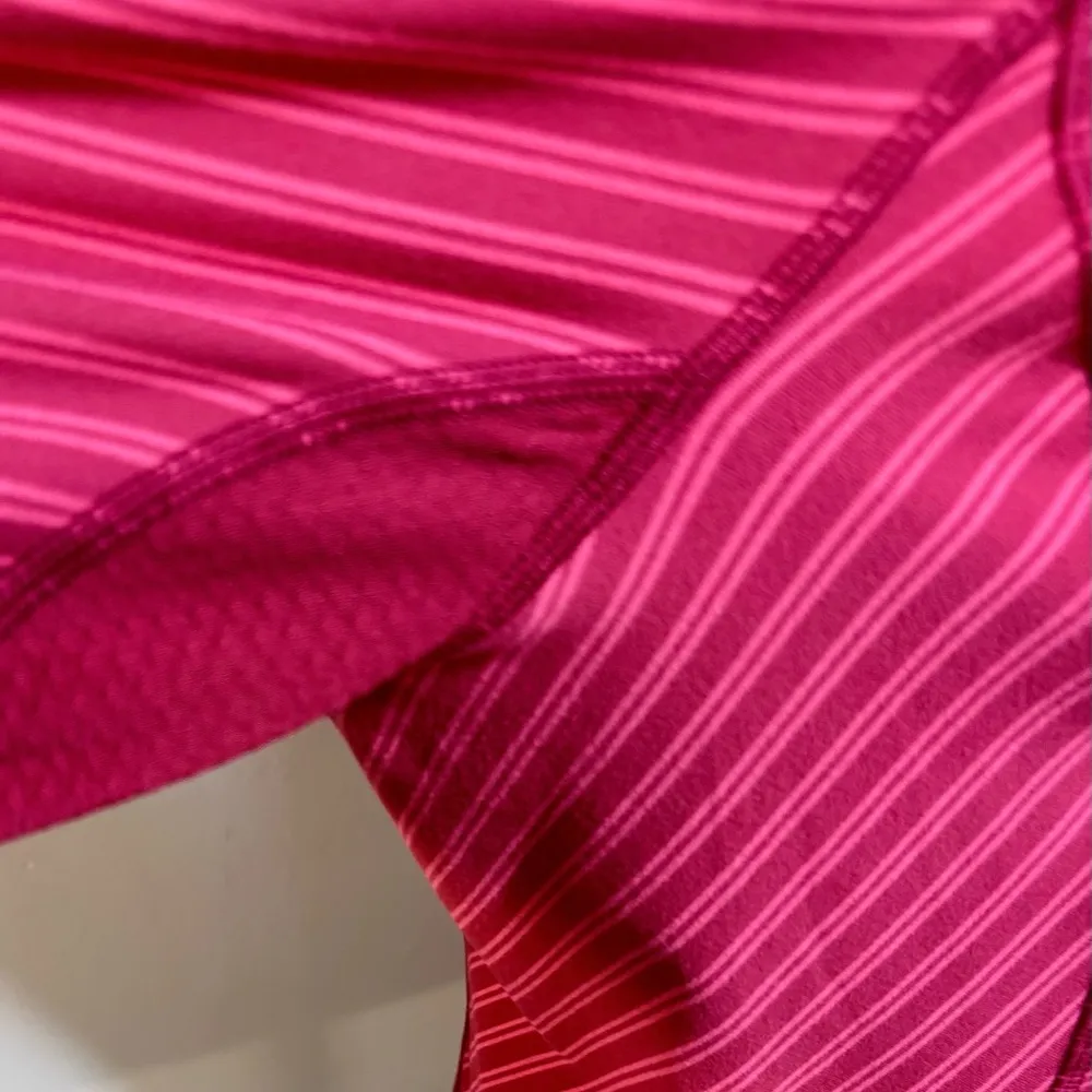 LULULEMON Think Fast Pullover Double Trouble Stripe Boom Juice Womens Sz 12💚 - Image 10