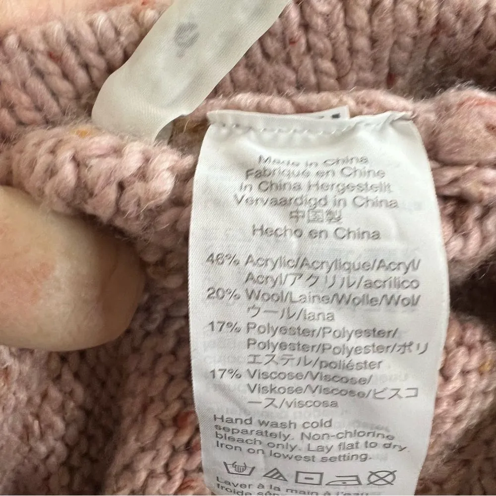 Madewell Wool Blend‎ Bereford Wrap Sweater Super Cute Small Corporate Career - Image 5