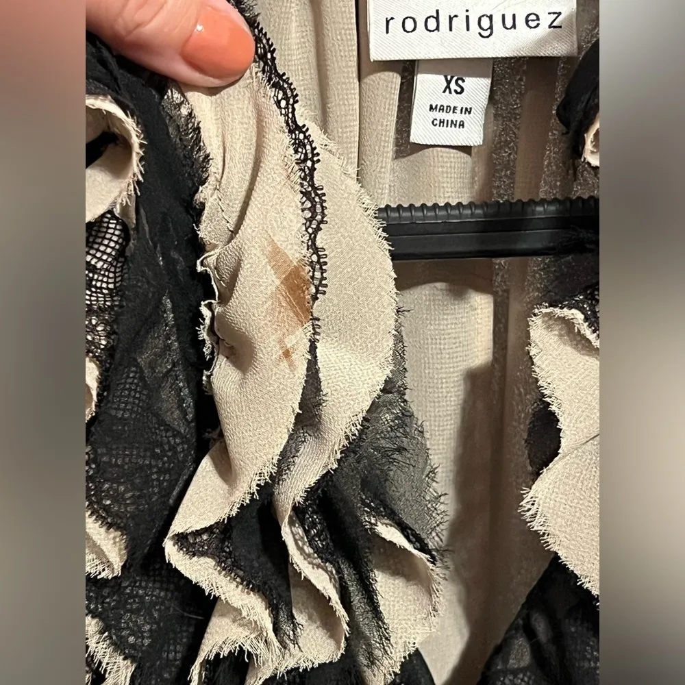 #62 ROBERT RODRIGUEZ • NEIMAN MARCUS FOR TARGET • RUFFLE PEPLUM TOP - Image 9