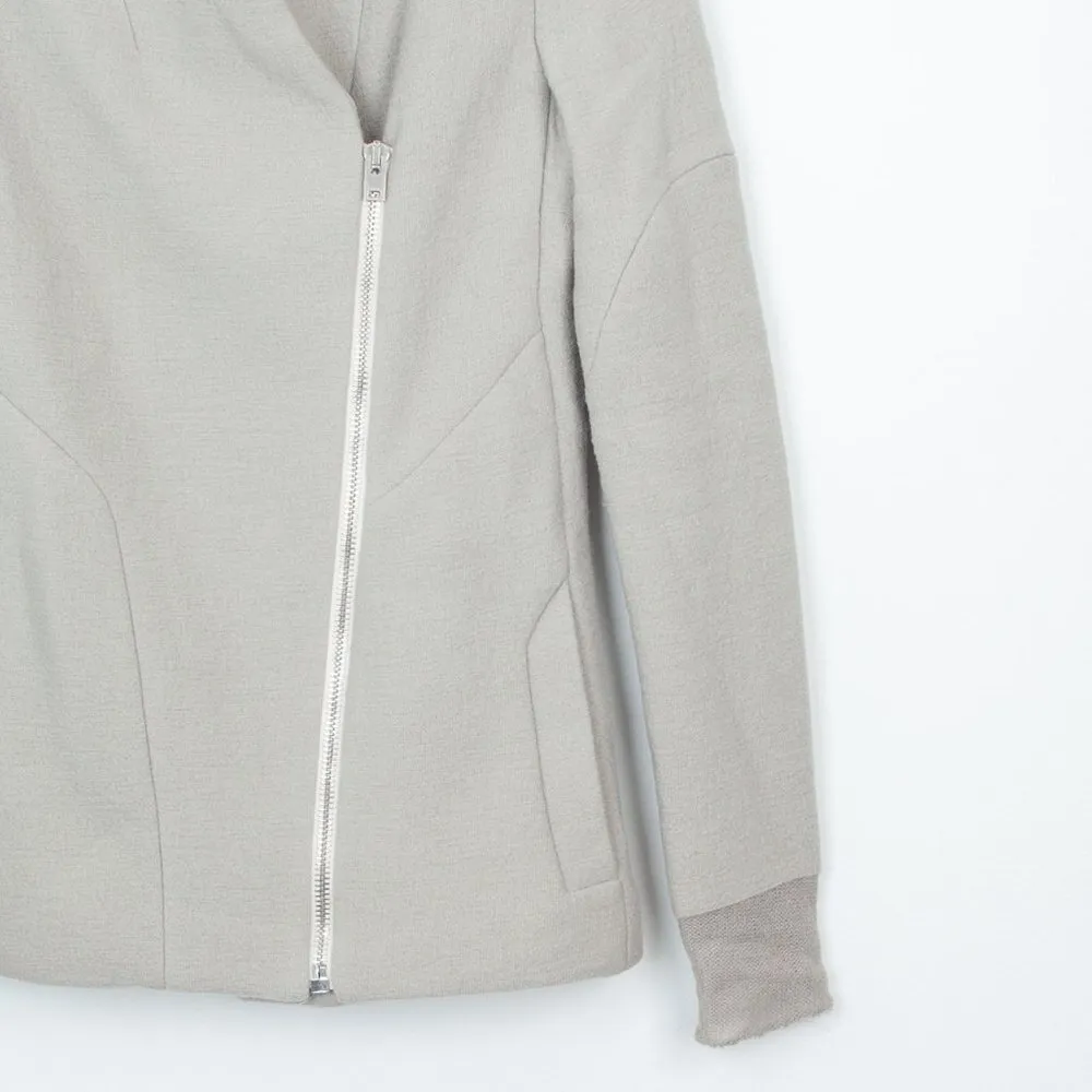 IRO Curty Virgin Wool‎ Moto Style Blazer Jacket Size 38 - Image 5