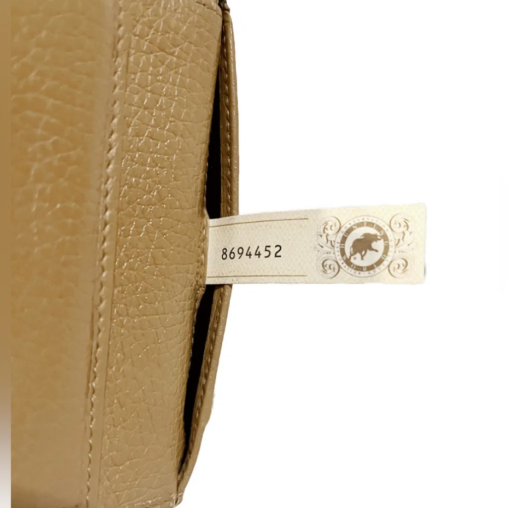 Vintage Hunting World Rugged Nylon & Soft Leather Bifold and Kisslock Wallet Tan - Image 9