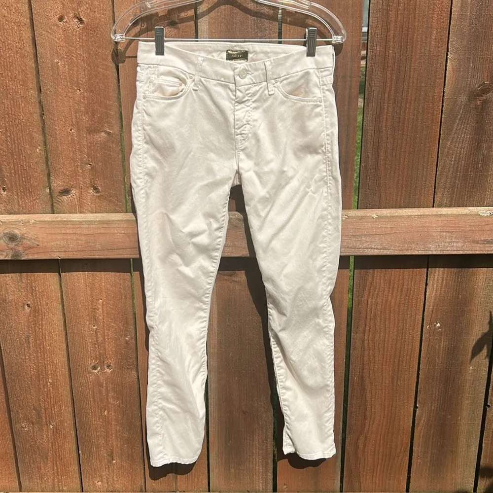 MOTHER The Looker Crop Bump In The Night Jeans Size 26 - Image 7