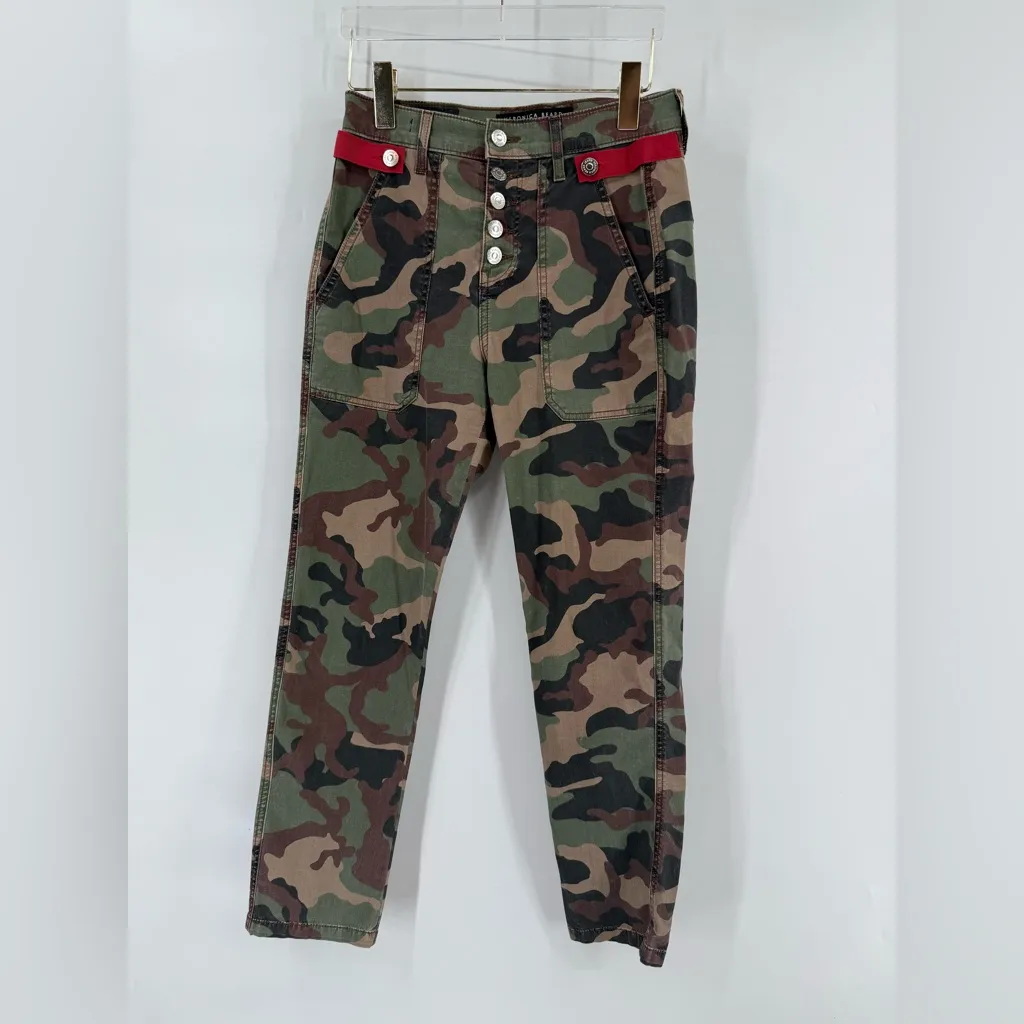 Veronica Beard Arya straight Camo Pant size 24 - Image 3