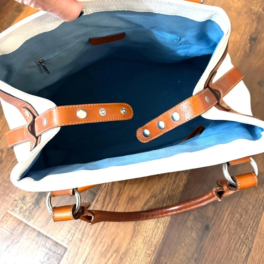 CRISTIAN large leather travel bag / tote, made in Italy Multiple - Image 6