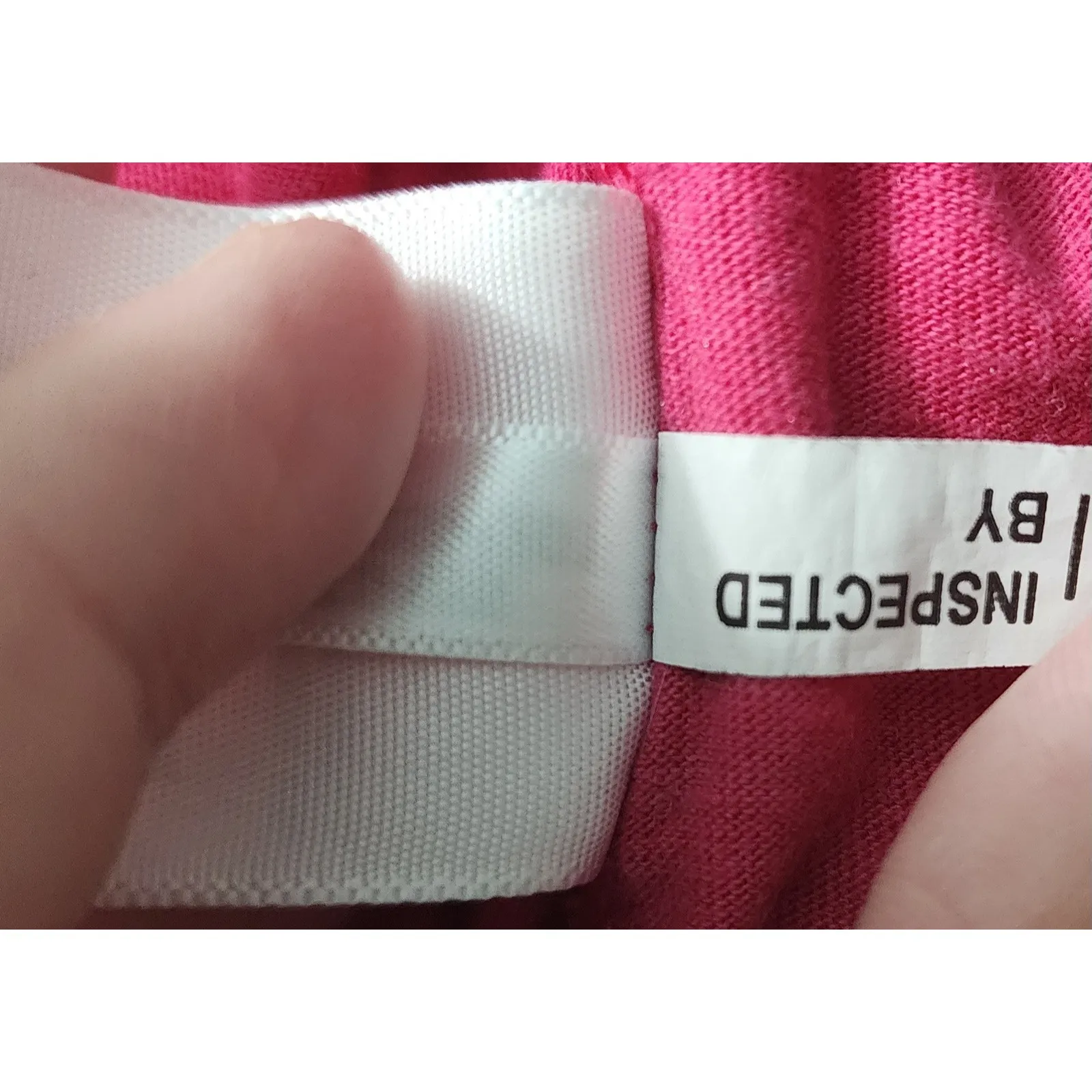 Calvin Klein Womens Pink Short Sleeve‎ Logo T-Shirt Crew Neck Casual Top - Image 7