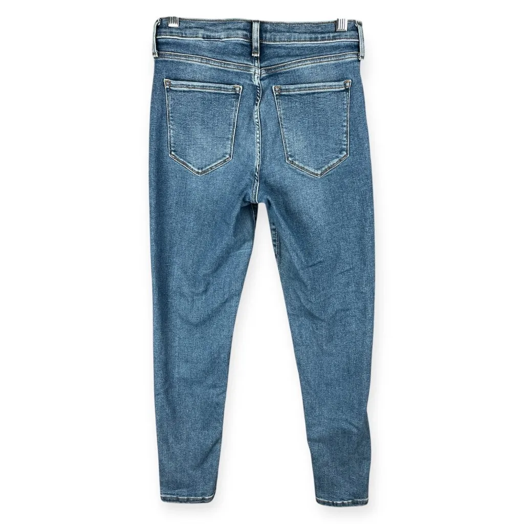 Banana Republic High Rise Skinny Jeans Women’s 2 (26-28) Blue Denim Casual Clean - Image 2